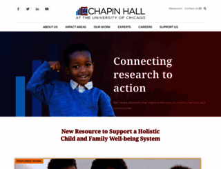 chapinhall.org screenshot