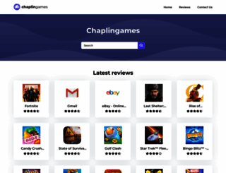 chaplingames.net screenshot