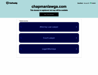 chapmanlawga.com screenshot