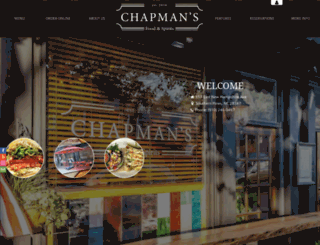 chapmansfoodandspirits.com screenshot