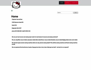 chapmanvacandsew.org screenshot