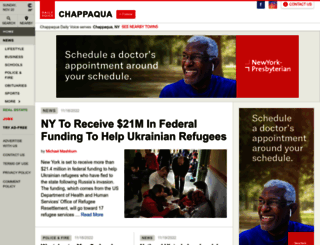 chappaqua.dailyvoice.com screenshot