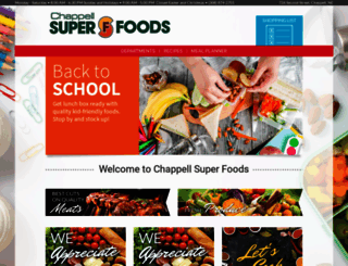 chappellsuperfoods.com screenshot