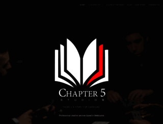 chapter5studios.com.au screenshot