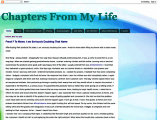 chaptersfrommylife.com screenshot