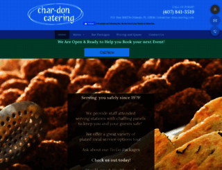 char-doncatering.com screenshot