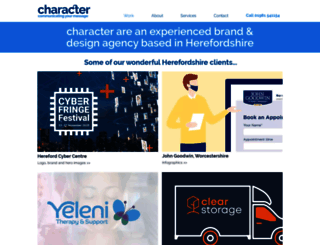 characterdesign.co.uk screenshot