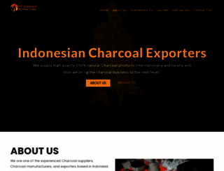 charcoalexporters.com screenshot