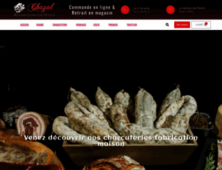 charcuterie-chazal.fr screenshot