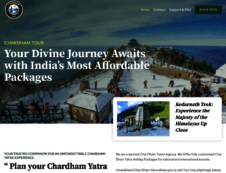 chardham-tour.com screenshot