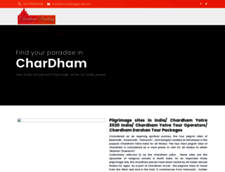 chardhambooking.com screenshot