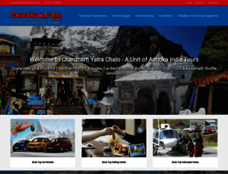 chardhamyatrachalo.com screenshot