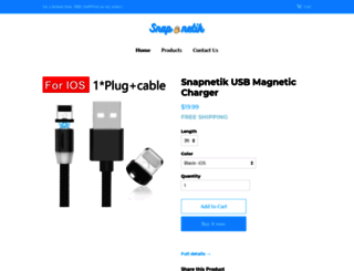 chargenetik.myshopify.com screenshot