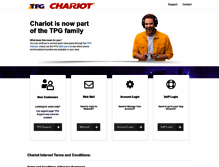 chariot.net.au screenshot