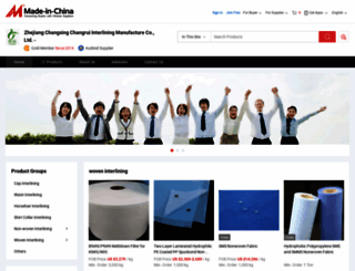 charisma-interlining.en.made-in-china.com screenshot