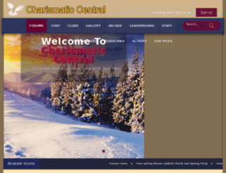 charismaticcentral.com screenshot