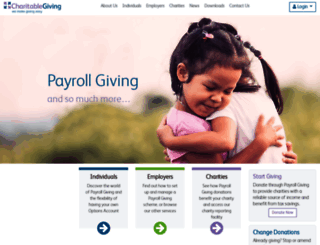 charitablegiving.co.uk screenshot