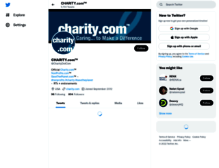 charity.com screenshot