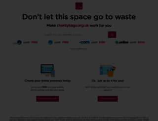charitybags.org.uk screenshot
