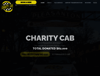 charitycab.com screenshot