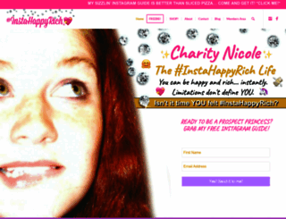 charitynicole.me screenshot