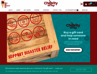 charityontop.org screenshot