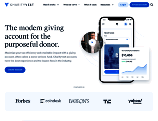 charityvest.org screenshot