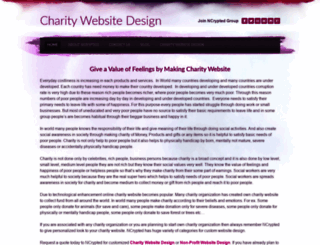 charitywebsitedesign.weebly.com screenshot