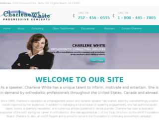 charlenewhite.presmultdemo.com screenshot