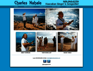 charlesnahale.com screenshot