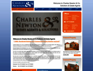 charlesnewton.co.uk screenshot
