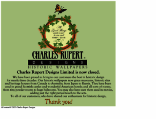 charlesrupert.com screenshot