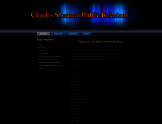 charlesshermanpublicrelations.com screenshot