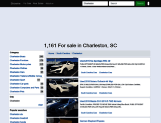charleston-sc.showmethead.com screenshot