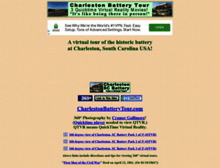 charlestonbatterytour.com screenshot