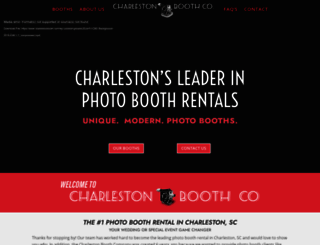 charlestonbooth.com screenshot
