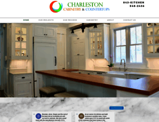 charlestoncabinetry.com screenshot