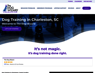 charlestondogwizard.com screenshot