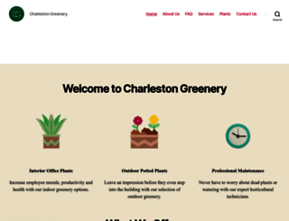 charlestongreenery.com screenshot