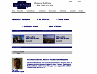 charlestonhomeadvisor.com screenshot