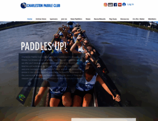 charlestonpaddleclub.com screenshot