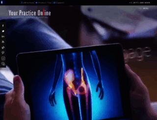 charlestonshoulderandknee.com screenshot