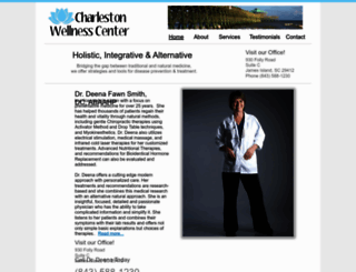 charlestonwellnesscenter.com screenshot