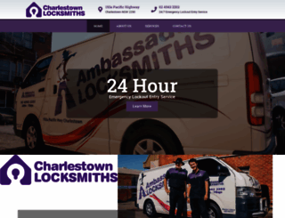 charlestownlocksmiths.com.au screenshot