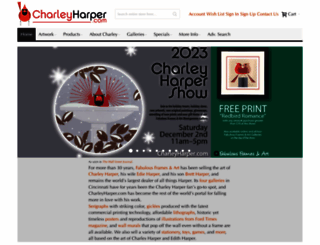 charleyharper.com screenshot