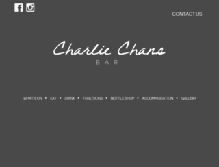charliechans.com.au screenshot