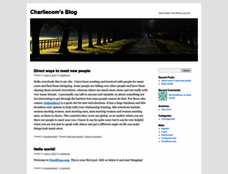 charliedirectcom.wordpress.com screenshot