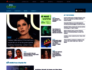 charliefm.radio.com screenshot