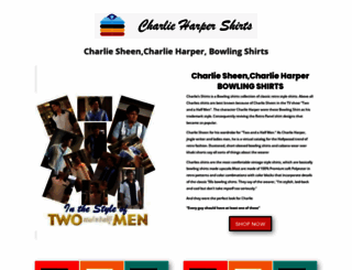 charlieharpershirts.com screenshot
