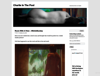 charlieinthepool.wordpress.com screenshot